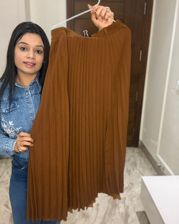Pleated Skirt